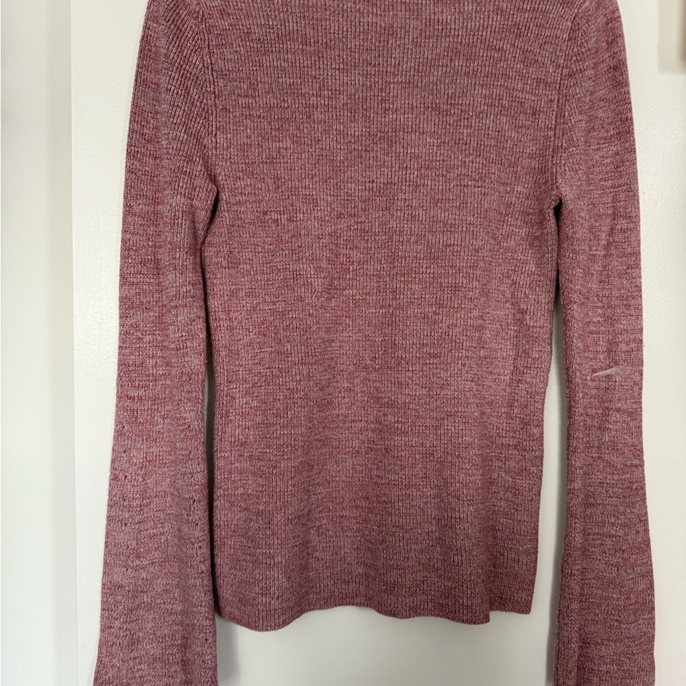 Ann Taylor Loft Pink Ribbed Knit Sweater - Picture 6 of 6